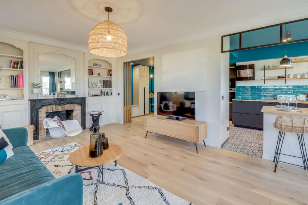 ambiance chaleureuse et accueillante dans votre maison parisienne