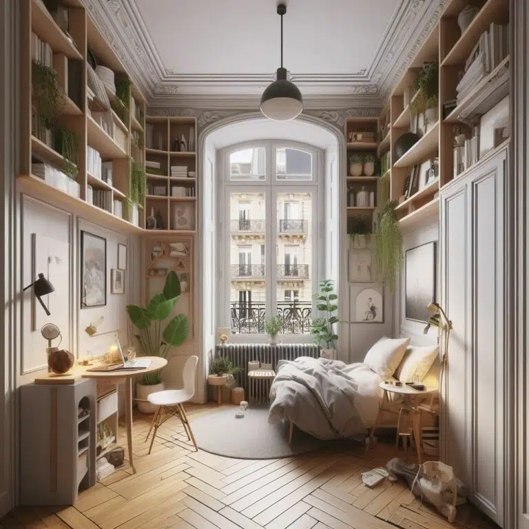 Optimiser l’espace dans un appartement haussmannien à Paris : astuces d’architecte 17 Optimiser l’espace dans un appartement haussmannien à Paris : astuces d’architecte