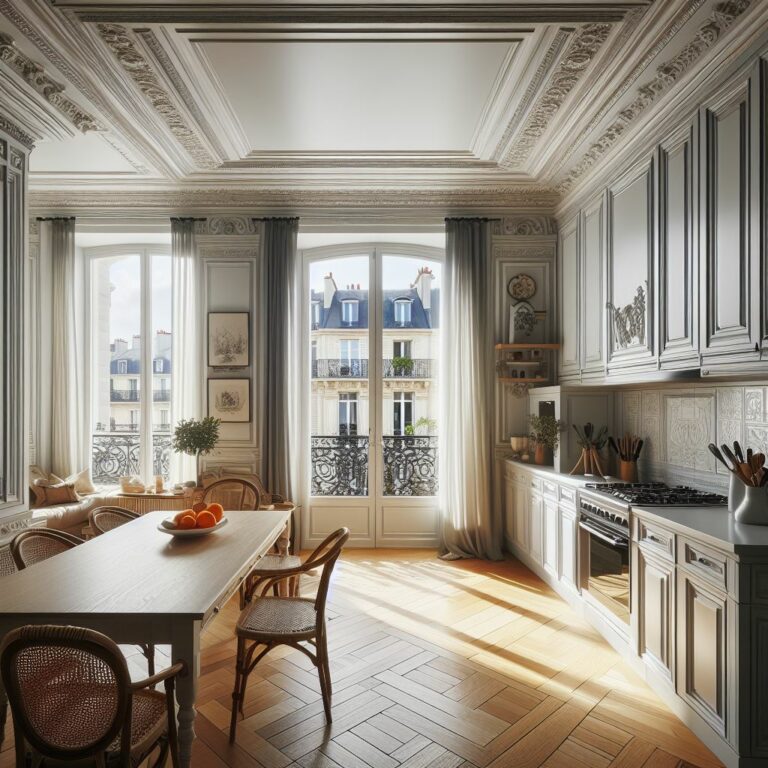 Aménagement d'un appartement Haussmannien architecte d'intérieur à Paris