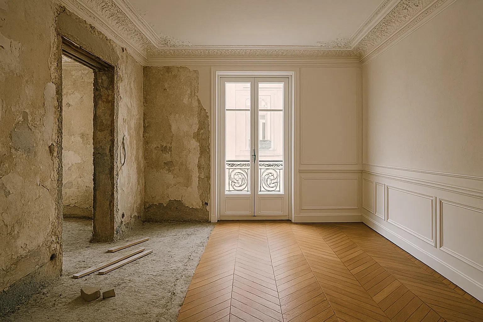 La Môme Design 17 rénovation haussmannienne