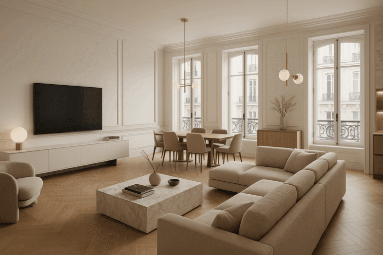 Architecte d’intérieur à Paris pour particuliers : des projets résidentiels haut de gamme
