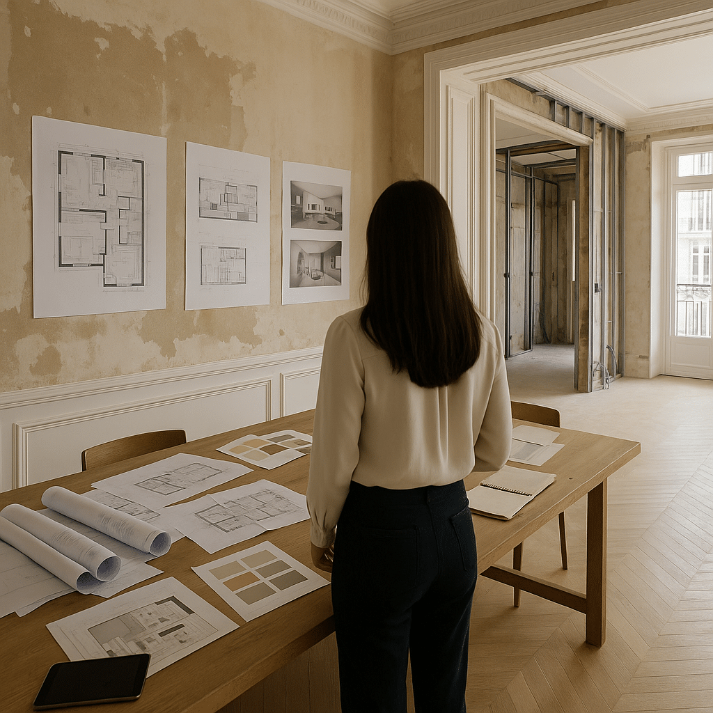 Comment choisir un maître d’œuvre à Paris pour sa rénovation ? Les critères essentiels