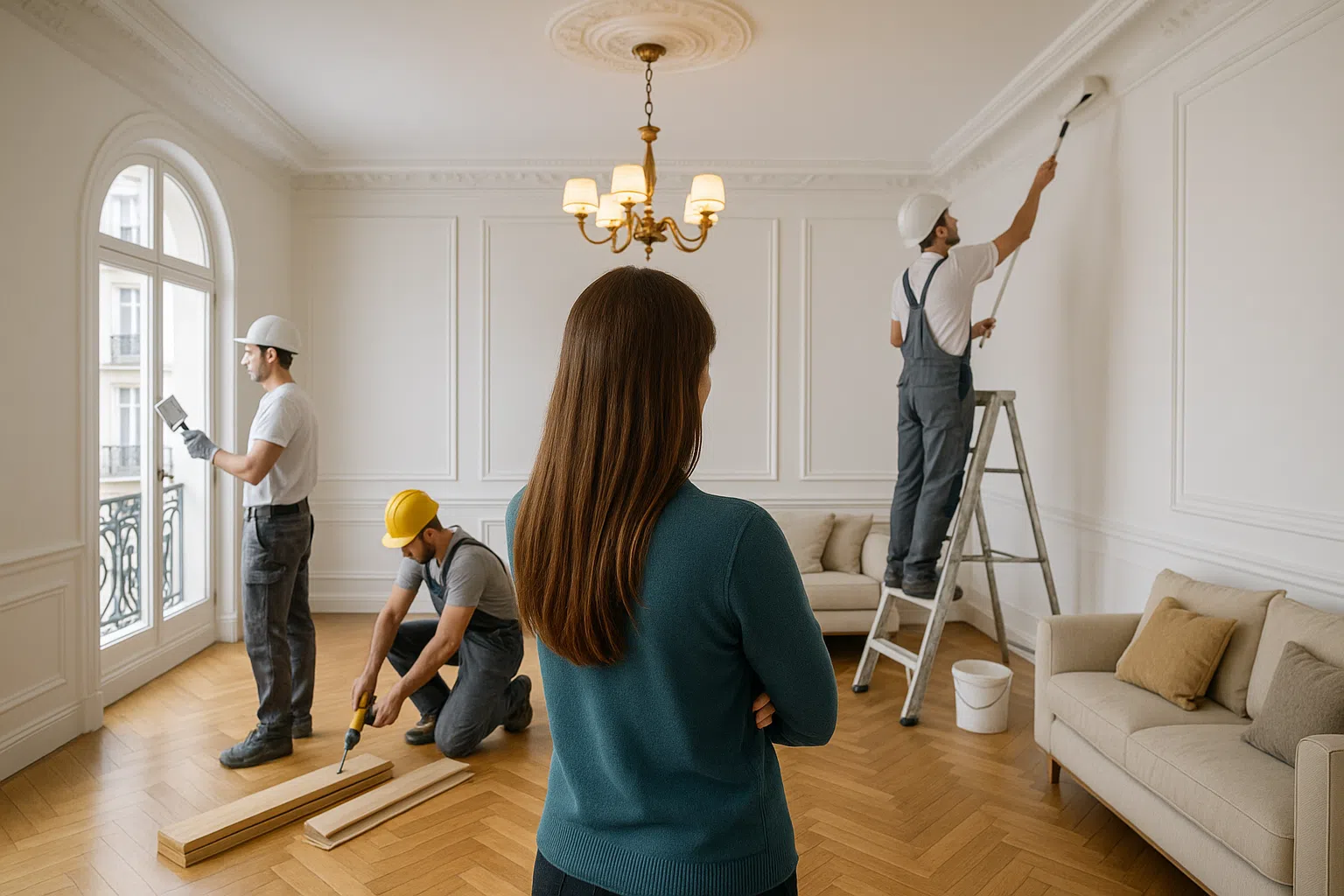 Gestion de chantier à Paris : rénover un appartement occupé sans stress