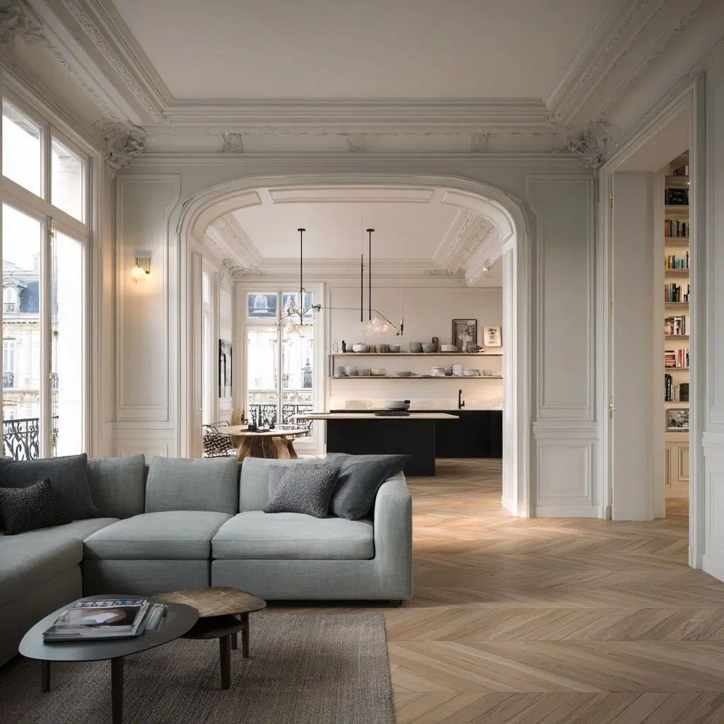 La Môme Design 4 Transformer un appartement ancien en intérieur moderne à Paris : le défi d’un architecte d’intérieur