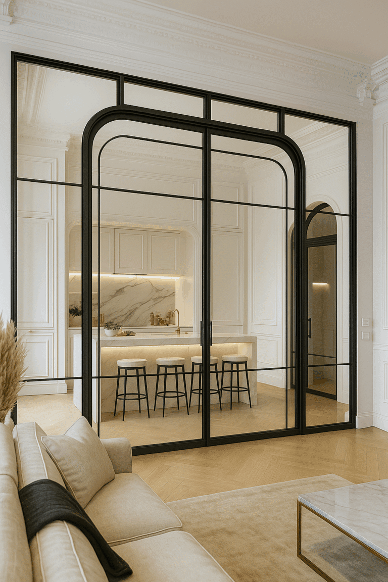 Appartement haussmannien familial dans le 16ème à Paris : un aménagement sur mesure