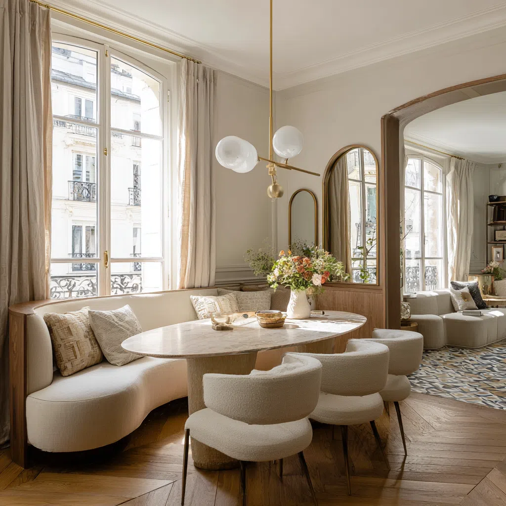 Architecte d’intérieur Essonne 7 Rénovation complète d'un appartement 5 pièces avec une belle hauteur sous plafond à Bièvres