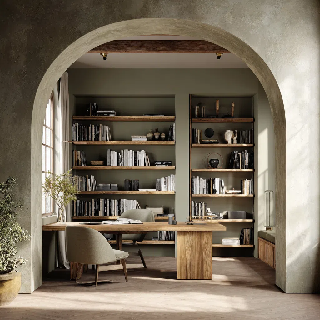 La Môme Design 12 u8198947133 Elegant minimalist home office set inside an arch 7c34f382 9563 480a a8c6 ed3769a6aca2 1