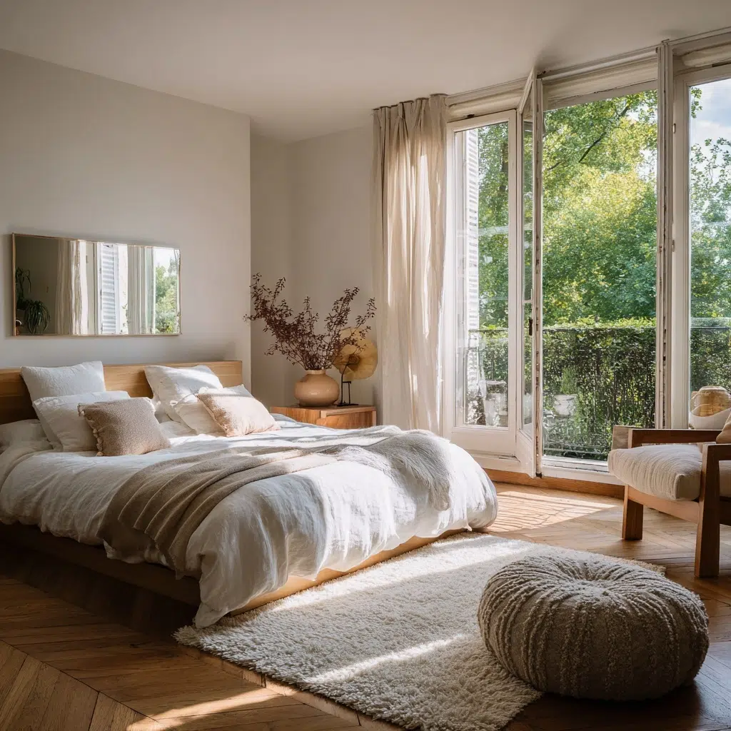 Architecte d’intérieur Hauts de Seine 8 Aménagement et décoration d'une chambre parentale de maison familiale à Sceaux